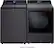 Alt View 19. LG - 7.3 Cu. Ft. Smart Gas Dryer with Steam and EasyLoad Door - Matte Black.