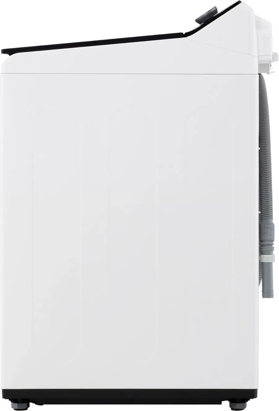 Alt View 28. LG - 5.5 Cu. Ft. High Efficiency Smart Top Load Washer with EasyUnload - Alpine White.
