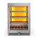 Front. Thor Kitchen - 45 Bottle Built-In Single Zone Wine Cooler - Stainless Steel.