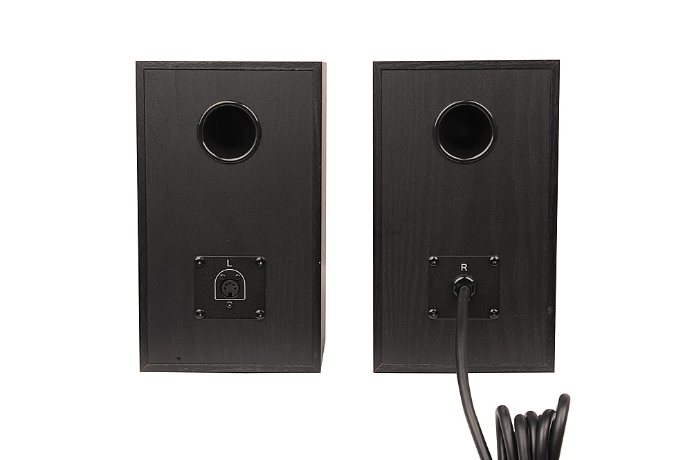 Alt View 2. Edifier - S351DB 2.1 Bluetooth Multimedia Speaker System (3-Piece) - Black.