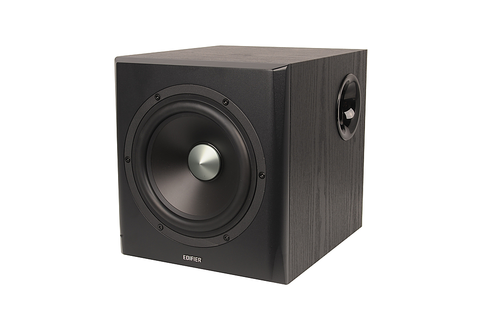 Alt View 3. Edifier - S351DB 2.1 Bluetooth Multimedia Speaker System (3-Piece) - Black.