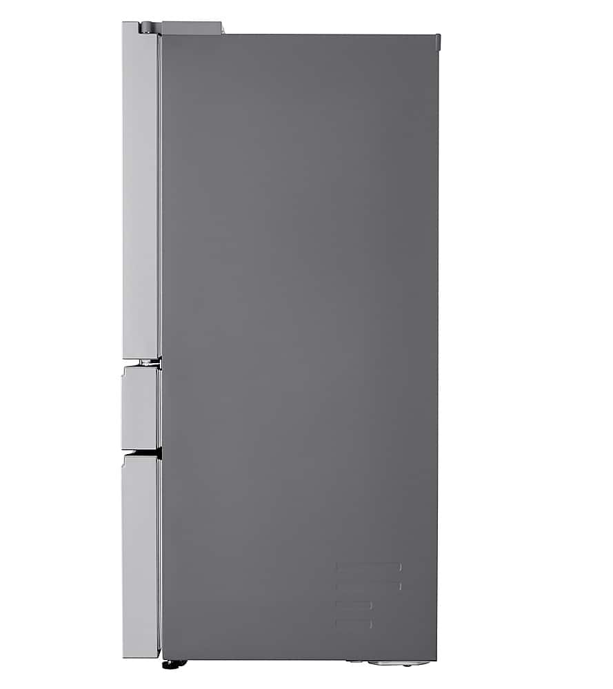 Alt View 18. LG - Counter-Depth MAX 25.5 Cu. Ft. 4-Door French Door Smart Refrigerator with Full-Convert Drawer - PrintProof Stainless Steel.