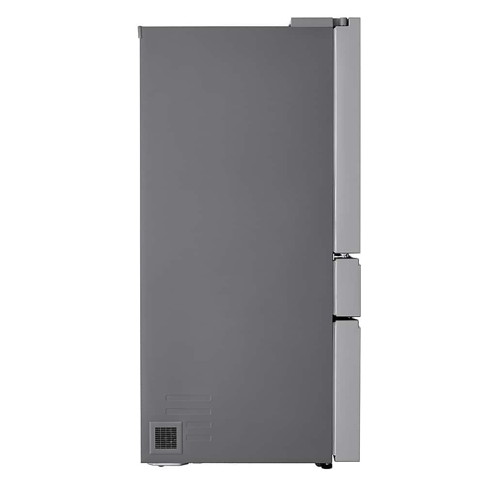 Alt View 19. LG - Counter-Depth MAX 25.5 Cu. Ft. 4-Door French Door Smart Refrigerator with Full-Convert Drawer - PrintProof Stainless Steel.