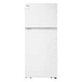 LG - 30-in Wide 17.5 Cu. Ft. Garage Ready Top Freezer Refrigerator with Reversible Doors - White