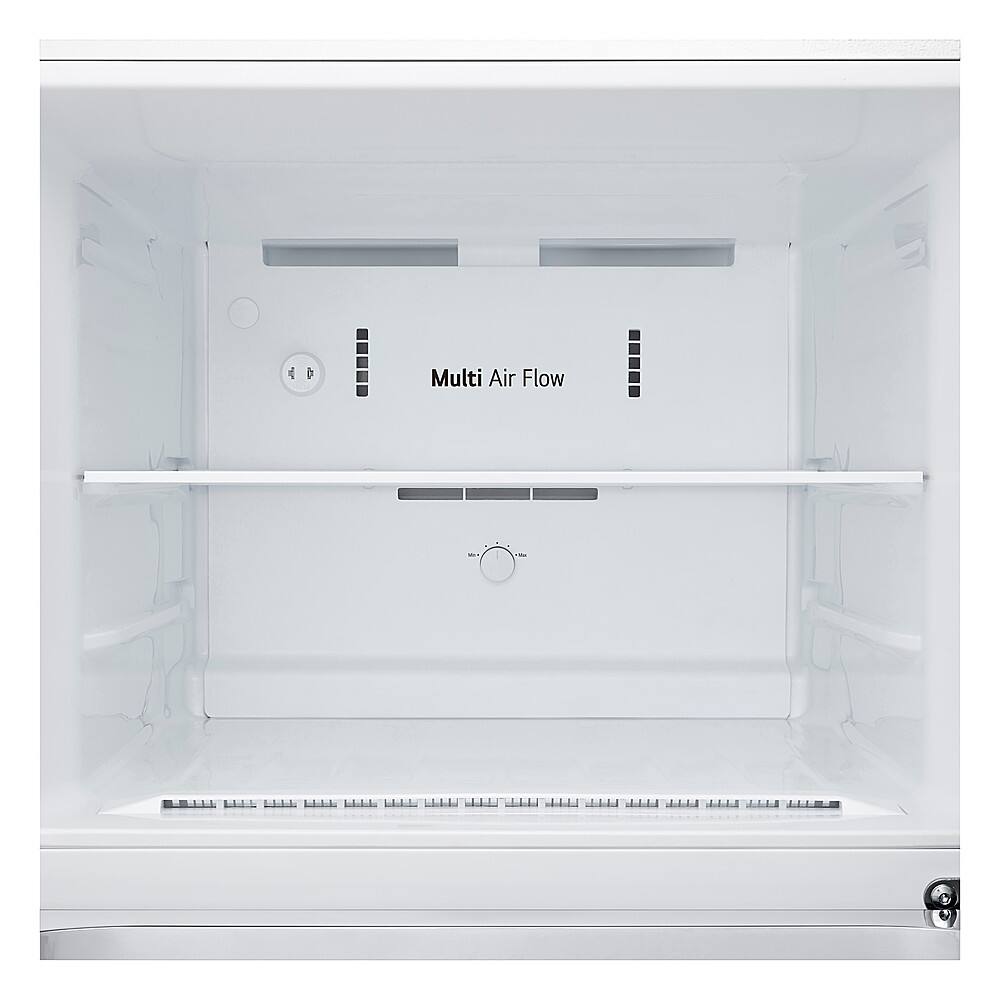 Alt View 13. LG - 17.5 Cu. Ft. Garage Ready Top-Freezer Refrigerator with Reversible Doors - White.