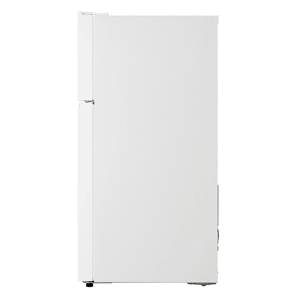 Alt View 17. LG - 17.5 Cu. Ft. Garage Ready Top-Freezer Refrigerator with Reversible Doors - White.