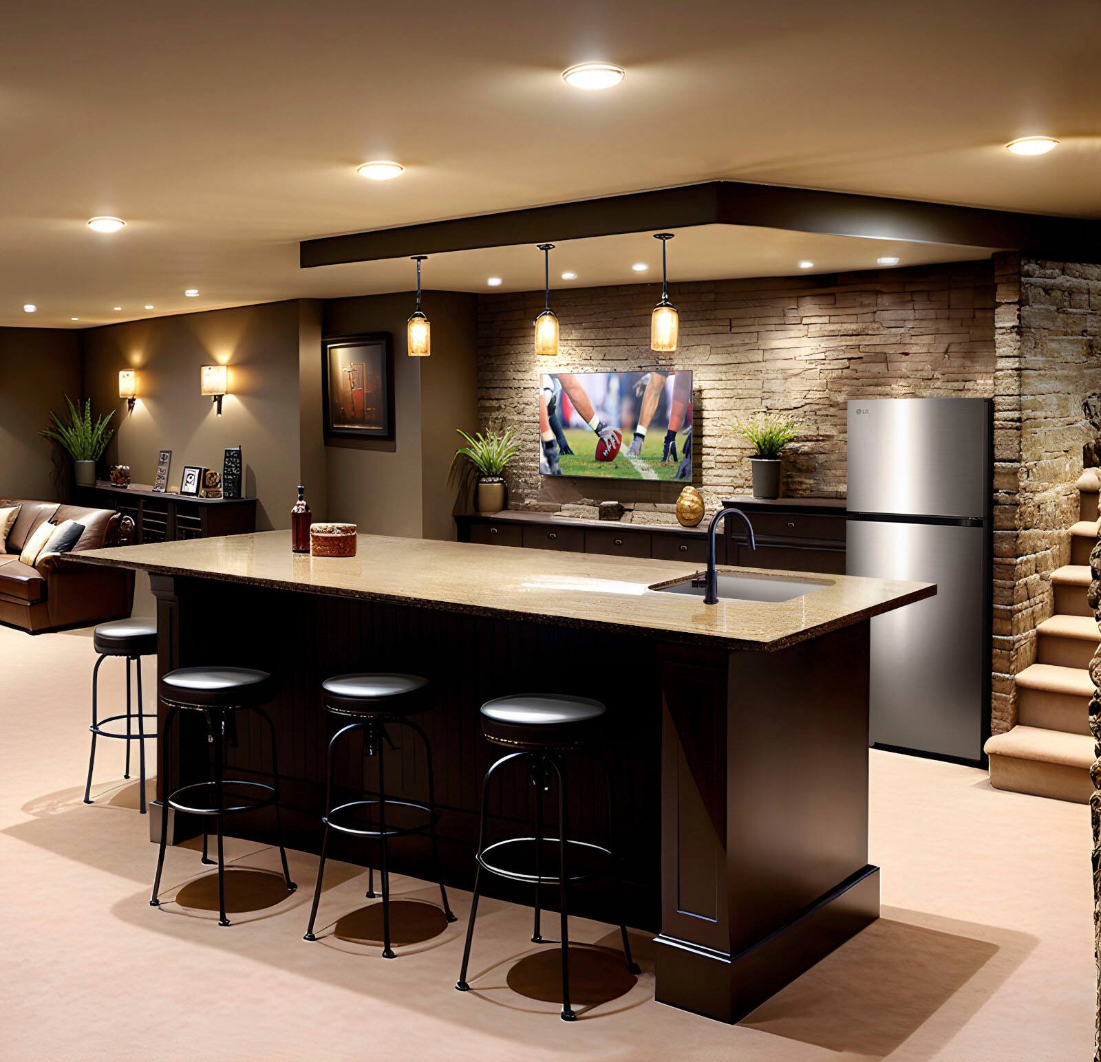 Alt View 21. LG - 17.5 Cu. Ft. Garage Ready Top-Freezer Refrigerator with Reversible Doors - Stainless Steel.