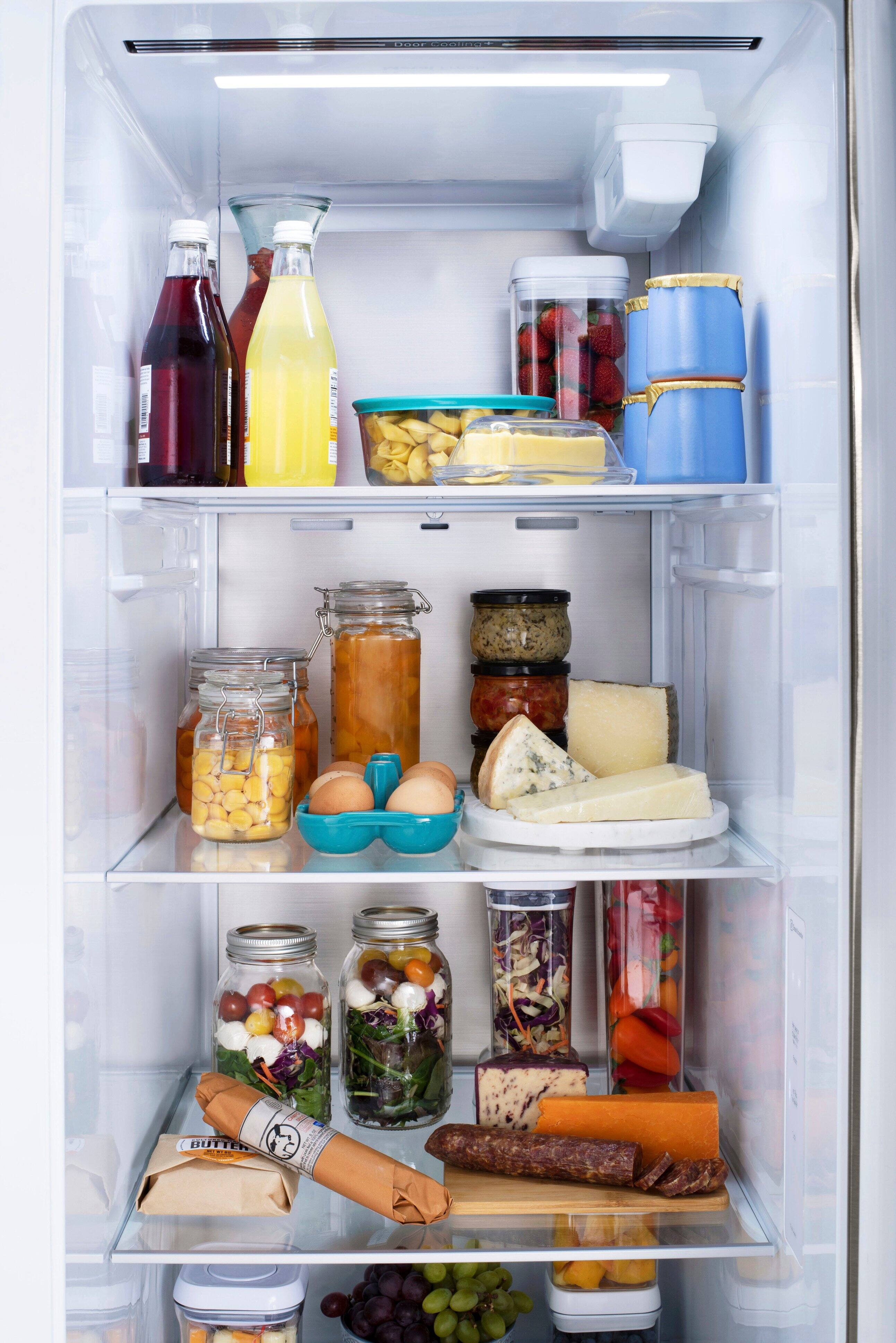 Alt View 24. LG - 27.12 Cu. Ft. Door-in-Door Side-by-Side Refrigerator with SpacePlus Ice System - PrintProof Stainless Steel.