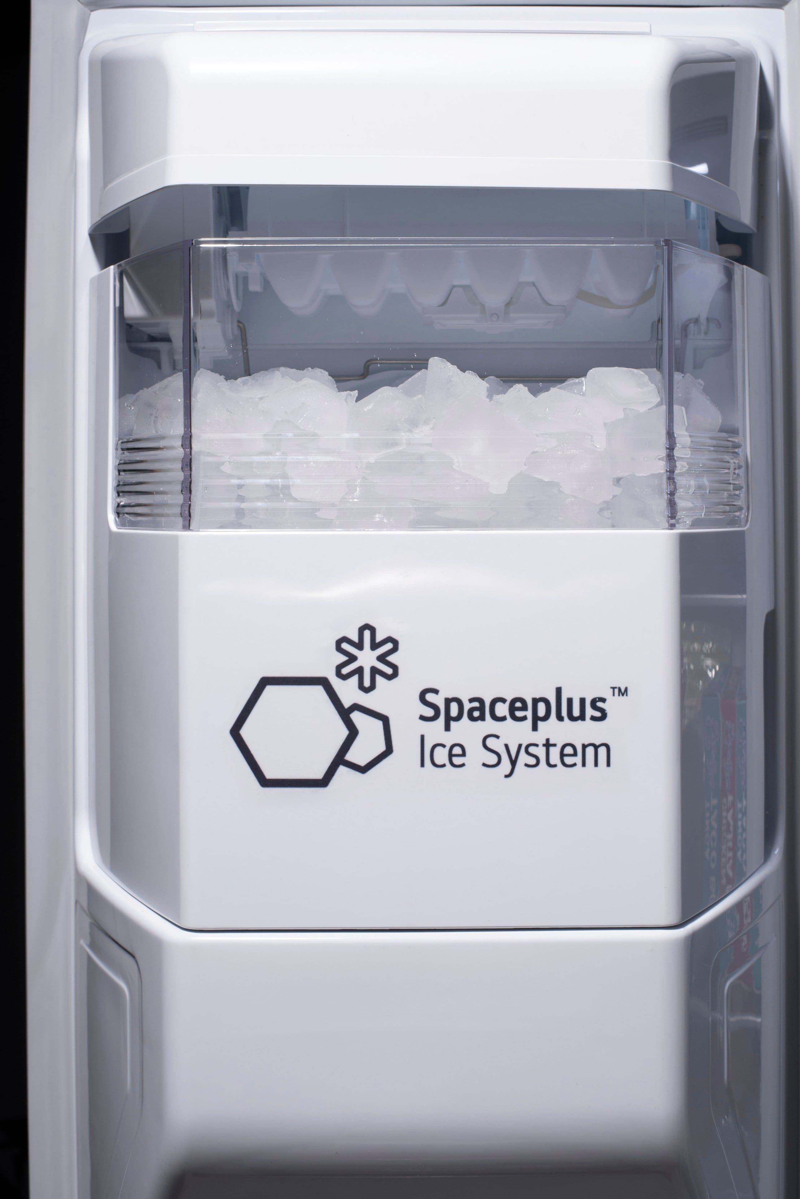 Alt View 34. LG - 27.12 Cu. Ft. Door-in-Door Side-by-Side Refrigerator with SpacePlus Ice System - PrintProof Stainless Steel.