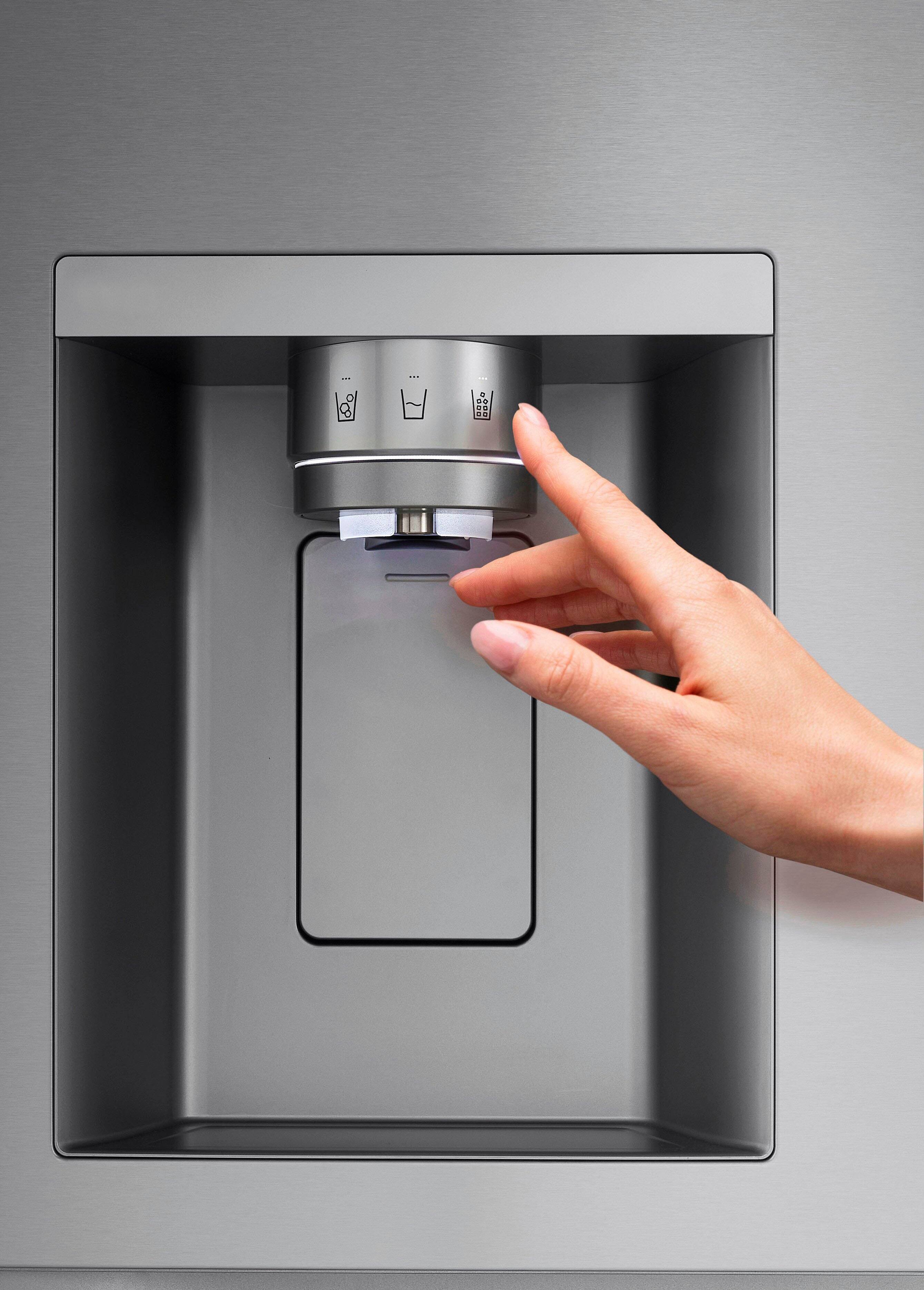 Alt View 37. LG - 27.12 Cu. Ft. Door-in-Door Side-by-Side Refrigerator with SpacePlus Ice System - PrintProof Stainless Steel.