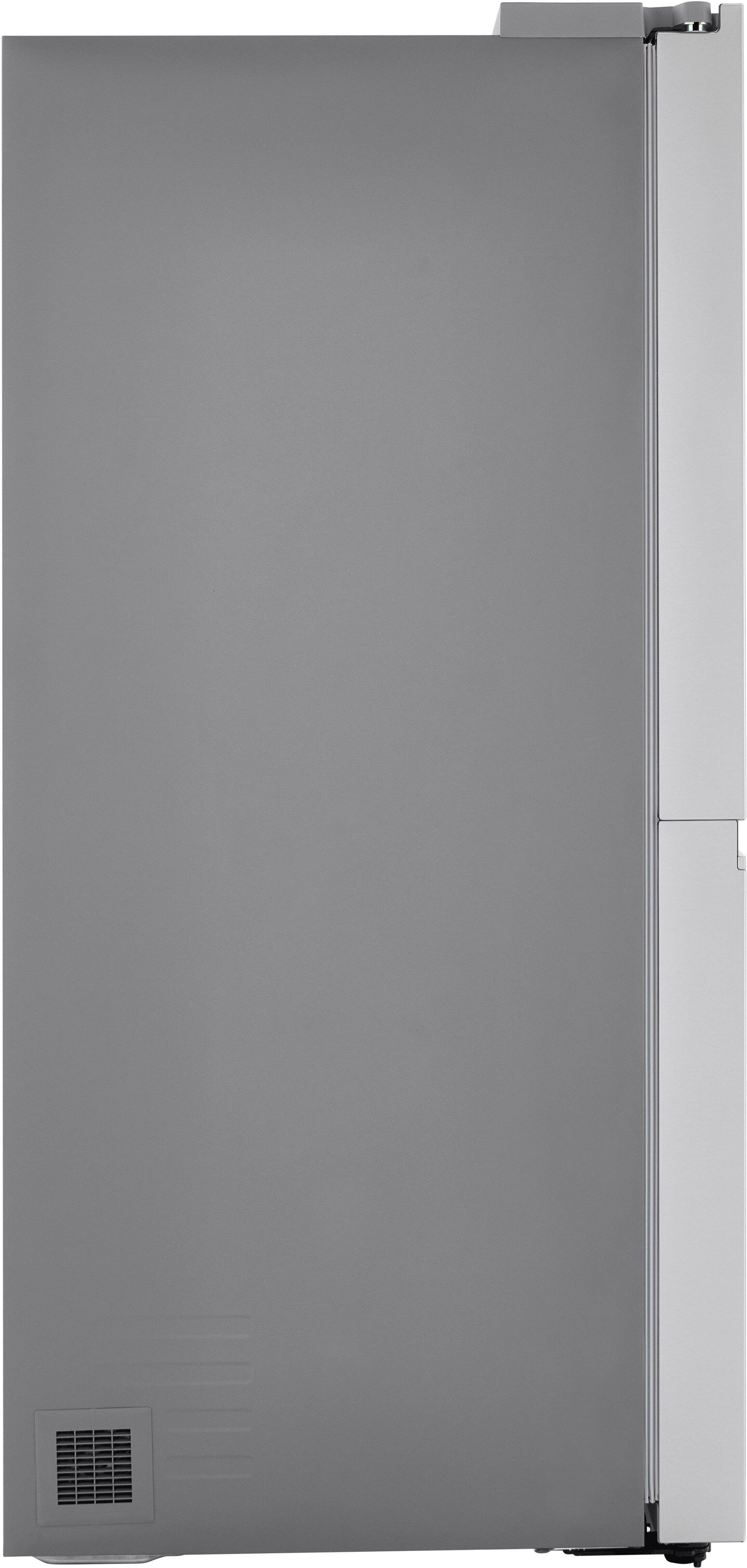 Alt View 39. LG - 27.12 Cu. Ft. Door-in-Door Side-by-Side Refrigerator with SpacePlus Ice System - PrintProof Stainless Steel.