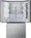Alt View 5. LG - Standard-Depth MAX 30.7 Cu. Ft. French Door Smart Refrigerator with InstaView - PrintProof Stainless Steel.