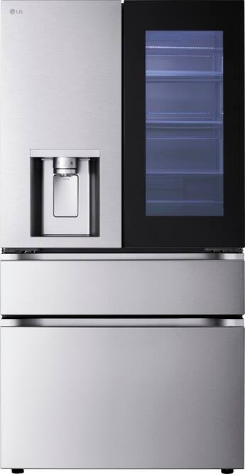 LG 36 in Wide Standard Depth MAX 28.6 Cu. Ft. 4 Door French Door LG 36 in Wide Standard Depth MAX 28.6 Cu. Ft. 4 Door French Door