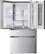 Alt View 11. LG - Standard-Depth MAX 28.6 Cu. Ft. 4-Door French Door-in-Door Smart Refrigerator with InstaView MyColor - PrintProof Stainless Steel.