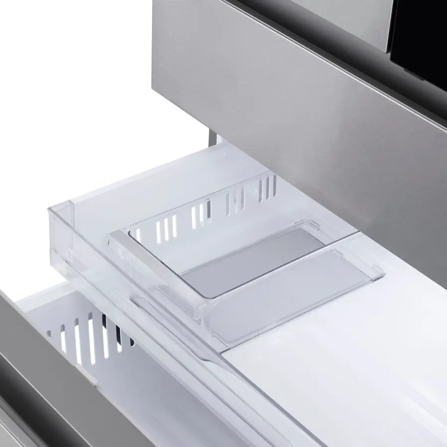 Alt View 26. LG - Standard-Depth MAX 28.6 Cu. Ft. 4-Door French Door-in-Door Smart Refrigerator with InstaView MyColor - PrintProof Stainless Steel.