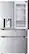 Alt View 2. LG - Standard-Depth MAX 28.6 Cu. Ft. 4-Door French Door-in-Door Smart Refrigerator with InstaView MyColor - PrintProof Stainless Steel.
