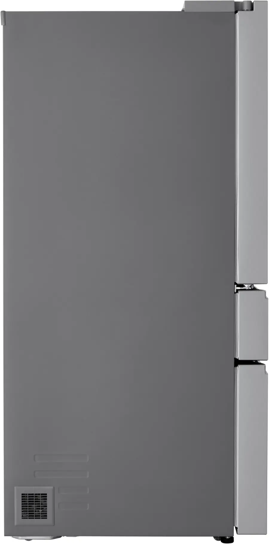 Alt View 34. LG - Standard-Depth MAX 28.6 Cu. Ft. 4-Door French Door-in-Door Smart Refrigerator with InstaView MyColor - PrintProof Stainless Steel.