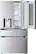Alt View 3. LG - Standard-Depth MAX 28.6 Cu. Ft. 4-Door French Door-in-Door Smart Refrigerator with InstaView MyColor - PrintProof Stainless Steel.
