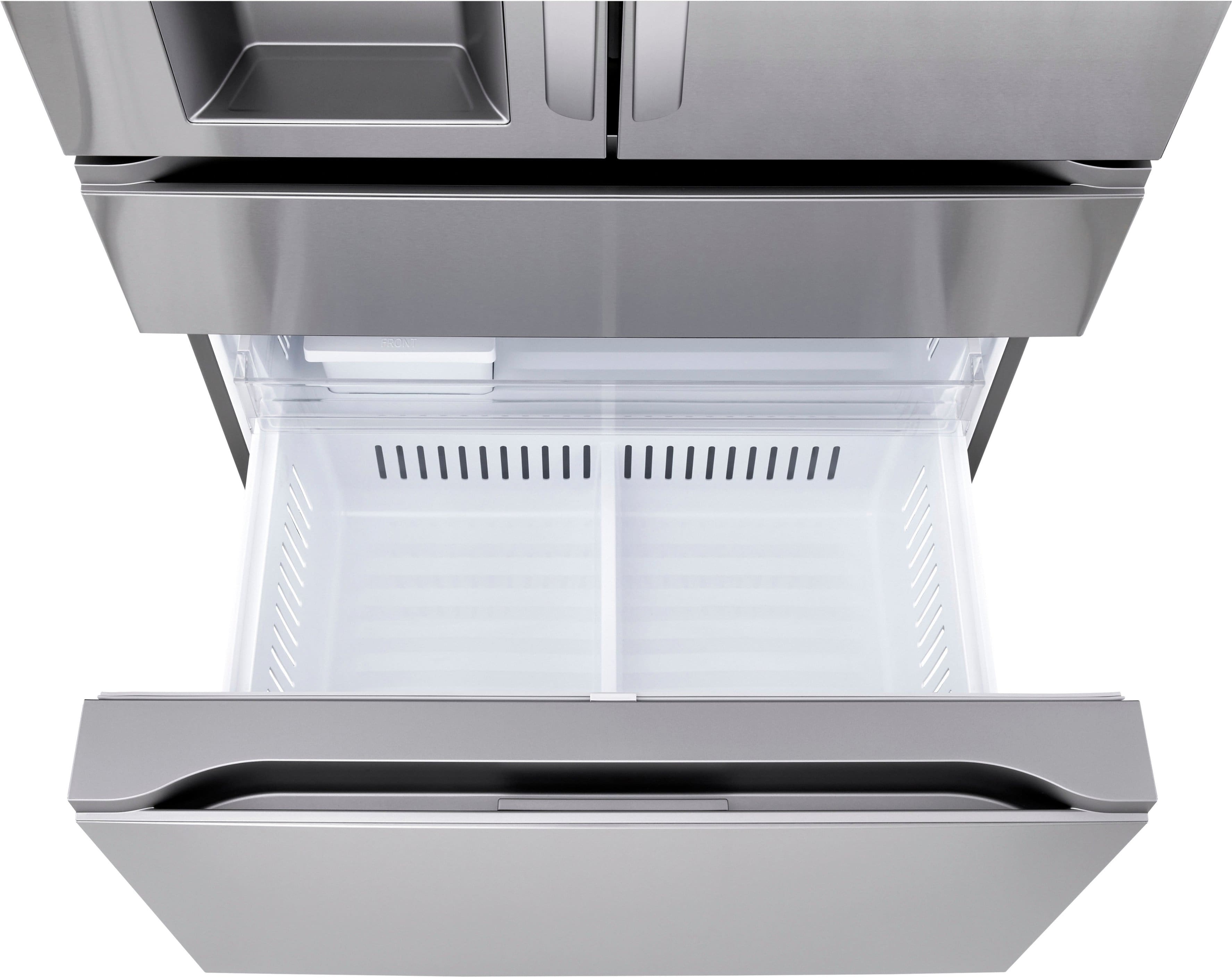 Alt View 16. LG - Counter-Depth MAX 24.5 Cu. Ft. 4-Door French Door Smart Refrigerator with Full-Convert Drawer - PrintProof Stainless Steel.