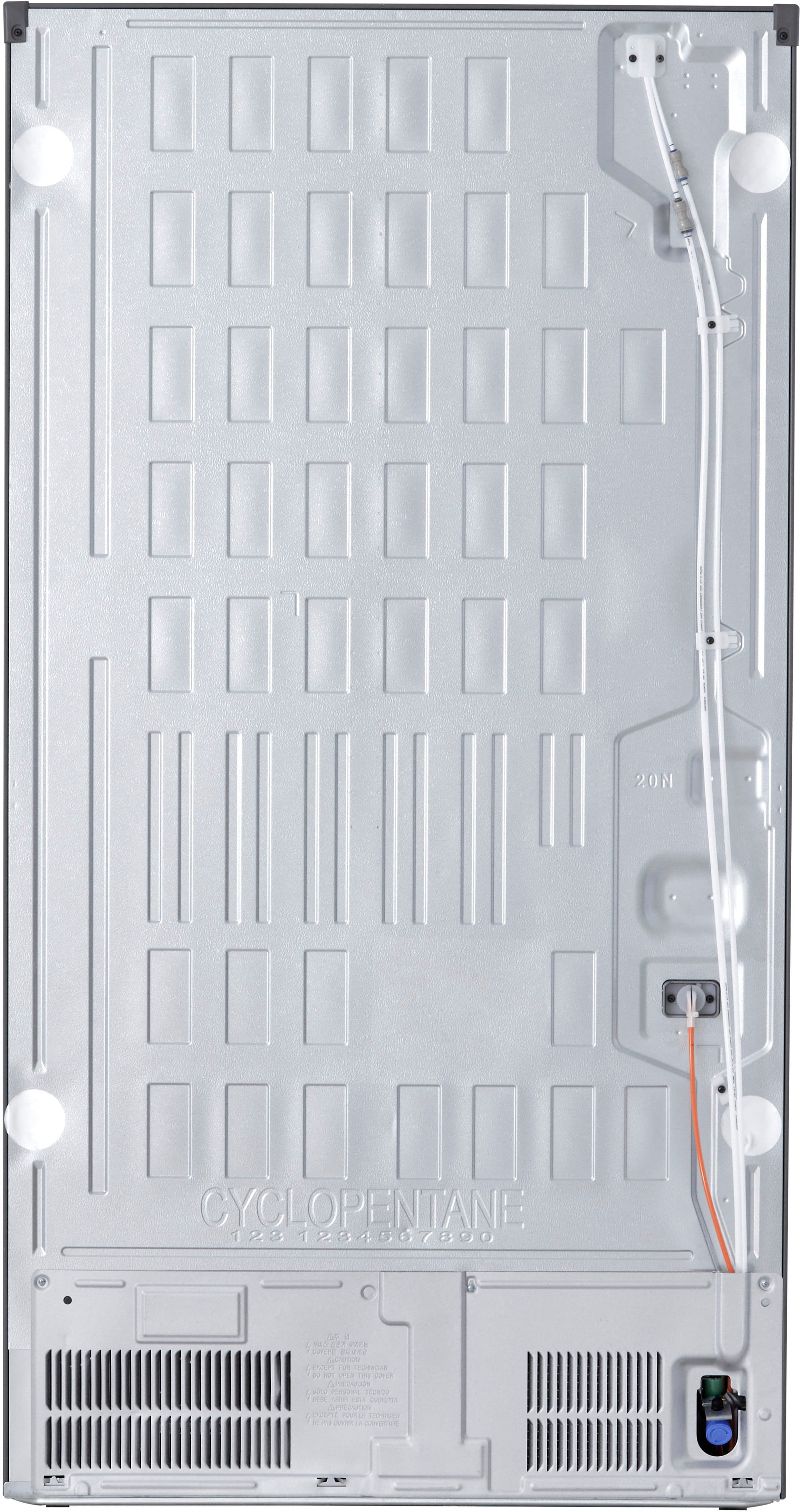 Alt View 23. LG - Counter-Depth MAX 24.5 Cu. Ft. 4-Door French Door Smart Refrigerator with Full-Convert Drawer - PrintProof Stainless Steel.