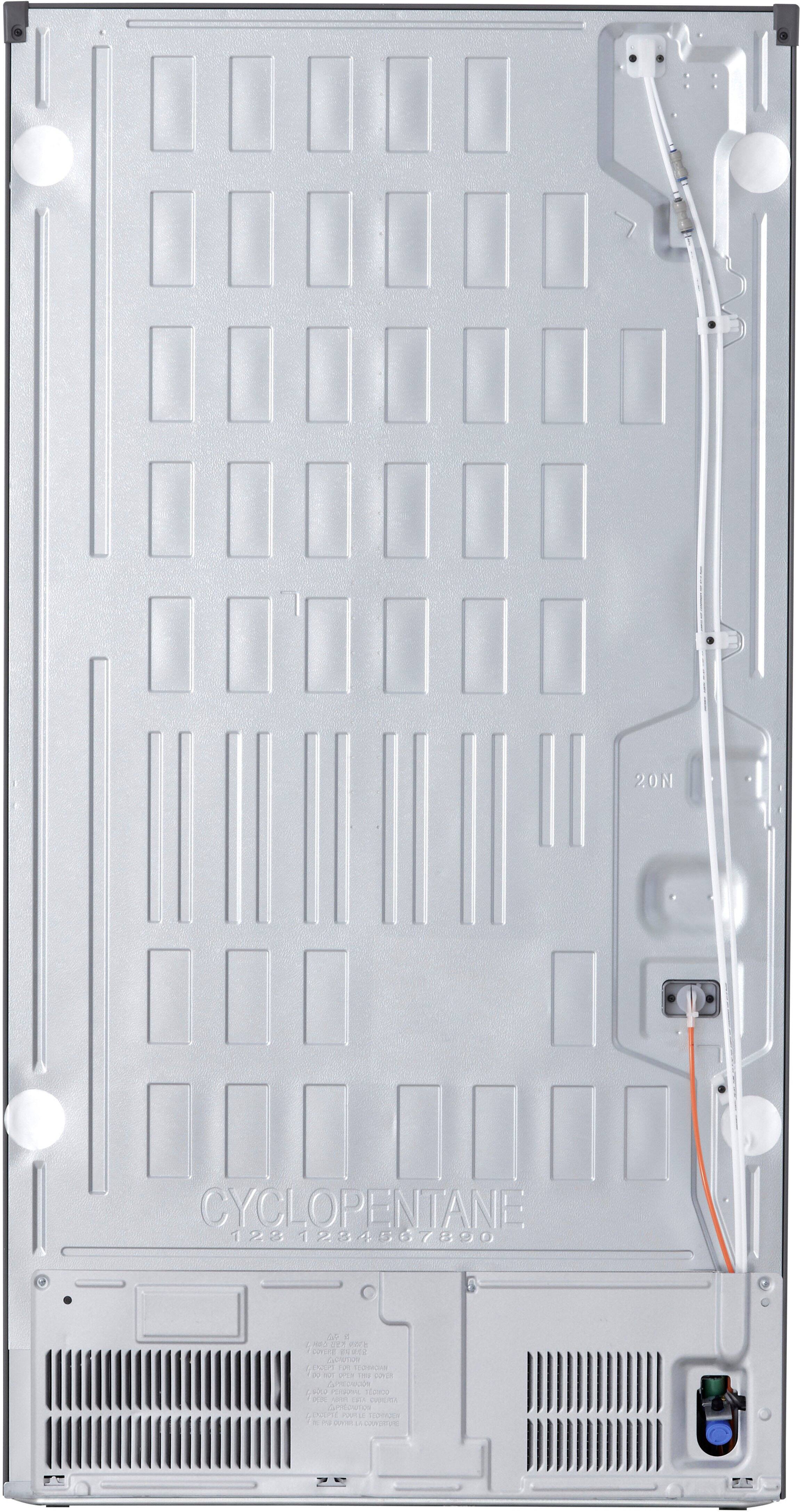 Alt View 23. LG - Counter-Depth MAX 24.5 Cu. Ft. 4-Door French Door Smart Refrigerator with Full-Convert Drawer - PrintProof Stainless Steel.