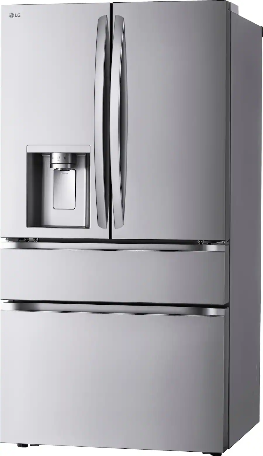 LG 36 in Counter Depth MAX 24.5 Cu. Ft. 4 Door French Door Smart ...