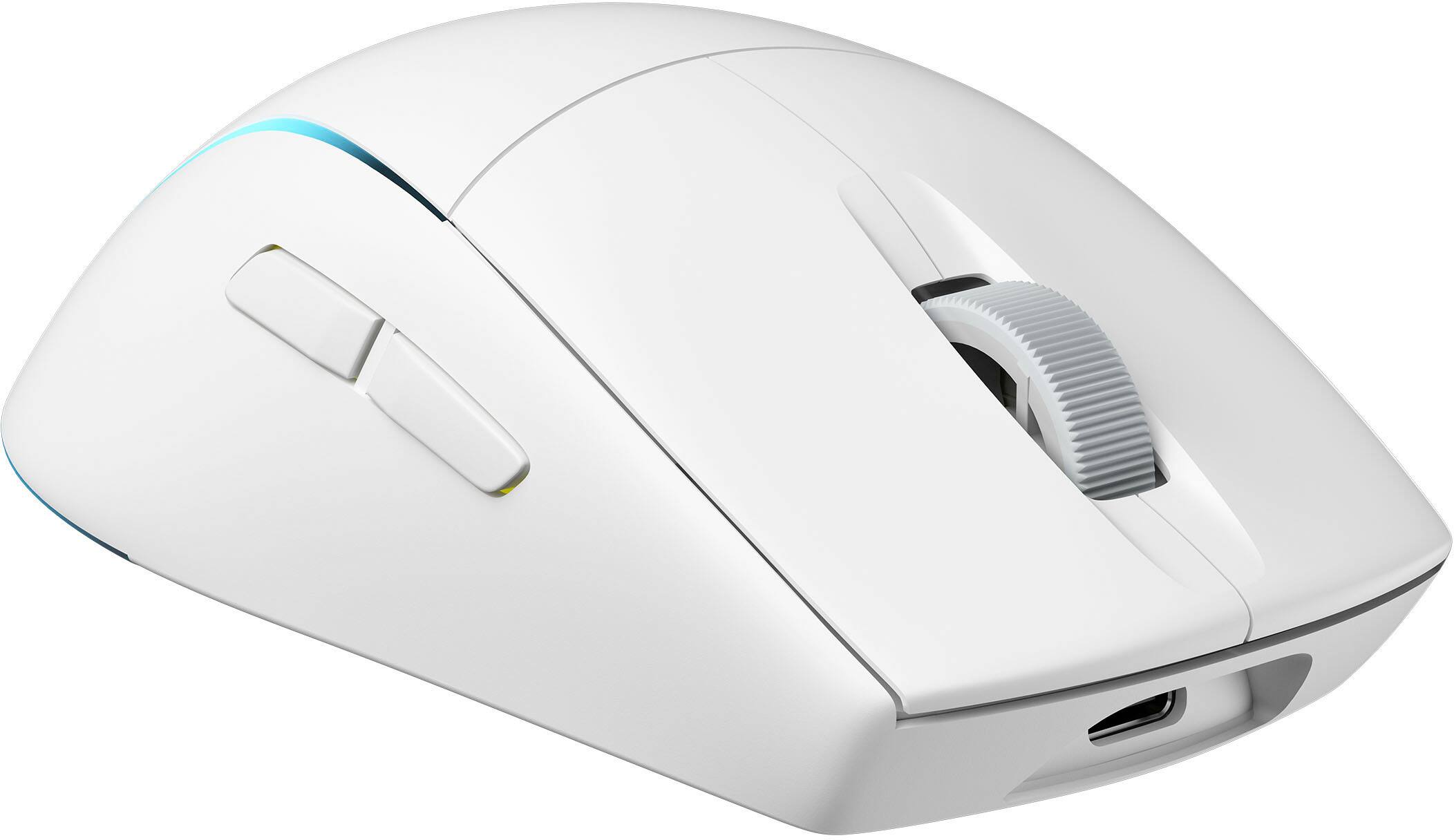 Alt View 11. CORSAIR - M75 WIRELESS Lightweight RGB Gaming Mouse - White.