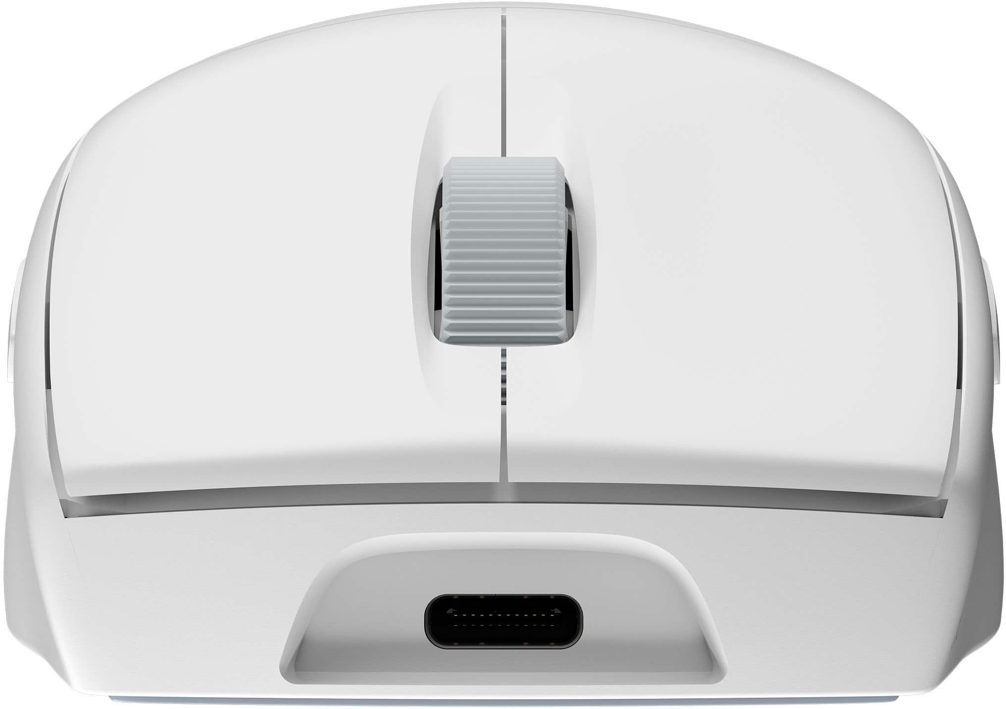 Alt View 12. CORSAIR - M75 WIRELESS Lightweight RGB Gaming Mouse - White.