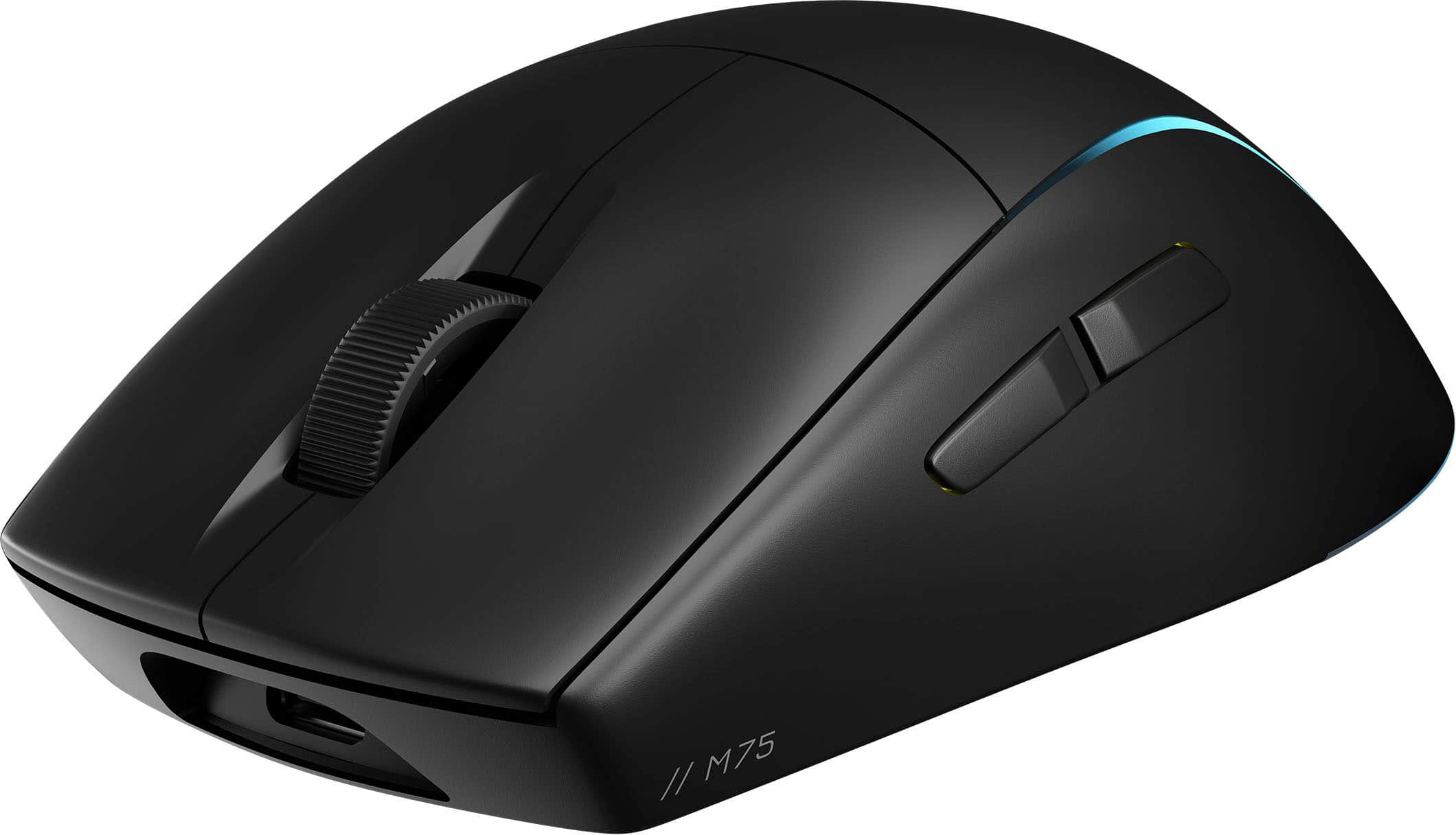 Back. CORSAIR - M75 WIRELESS Lightweight RGB Gaming Mouse - Black.