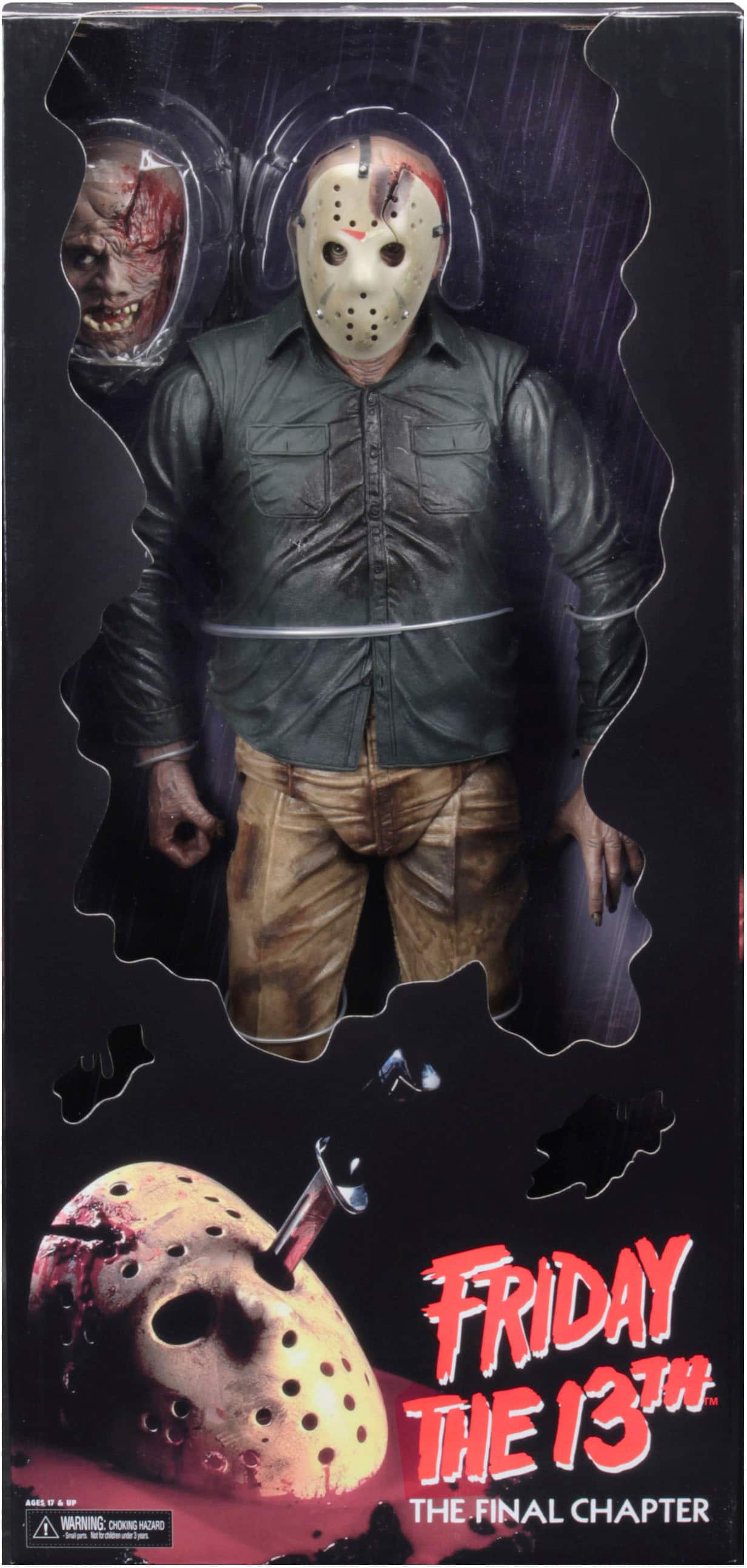 Alt View 11. NECA - Friday the 13th 1/4 Scale Action Figure - Part 4 Jason.