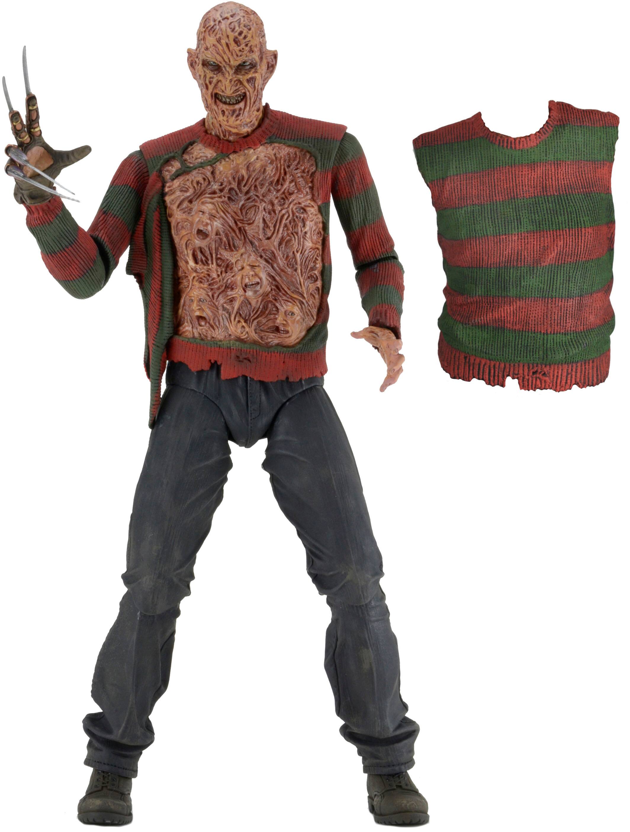 Angle. NECA - Nightmare on Elm Street 18" Scale Figure - Dream Warrior Freddy.