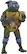 Left. NECA - Teenage Mutant Ninja Turtles (Cartoon) ¼ Scale Action Figure - Giant Size Leonardo.