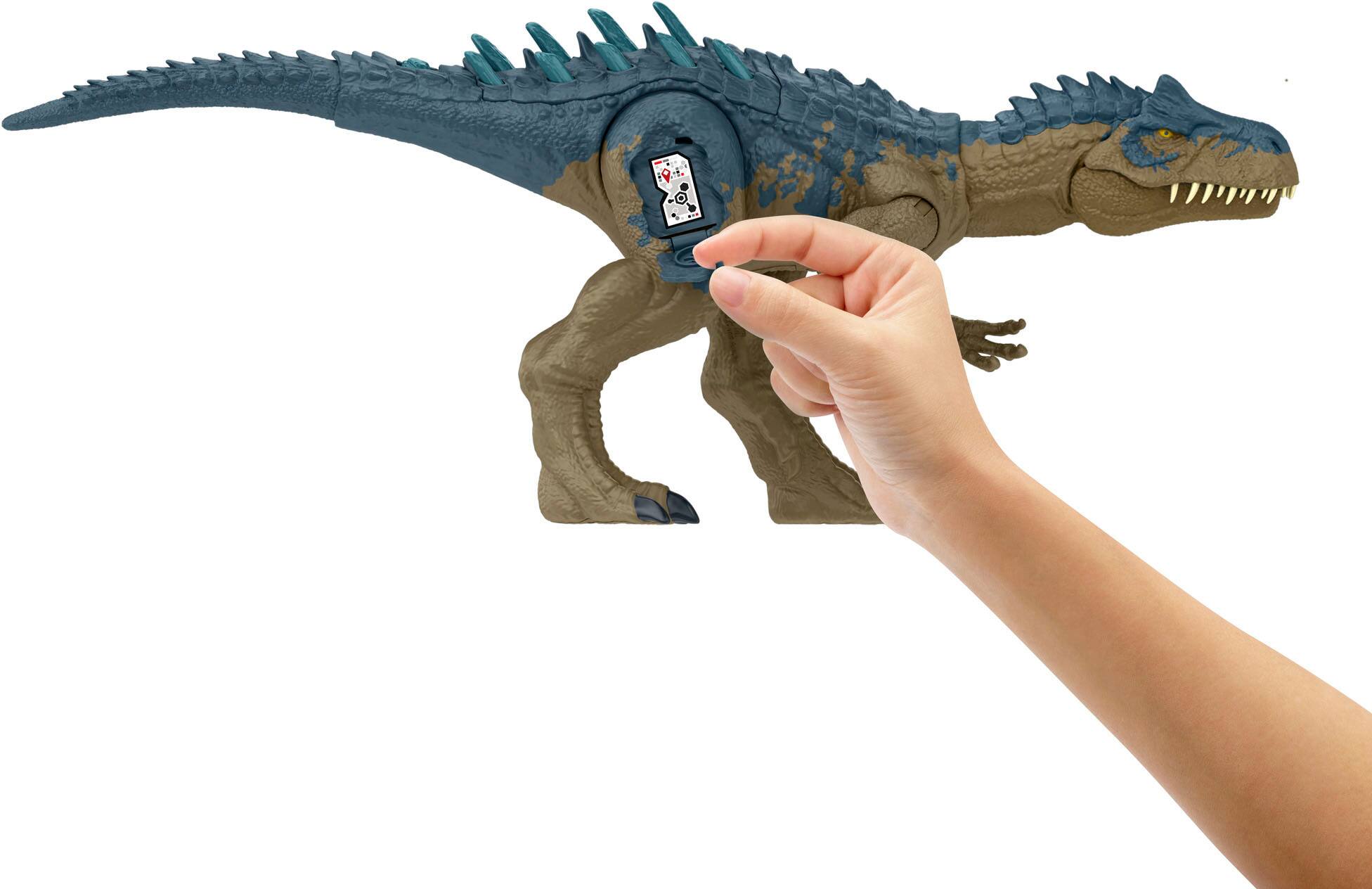 Alt View 14. Jurassic World - Ruthless Rampage 17" Allosaurus Action Figure.