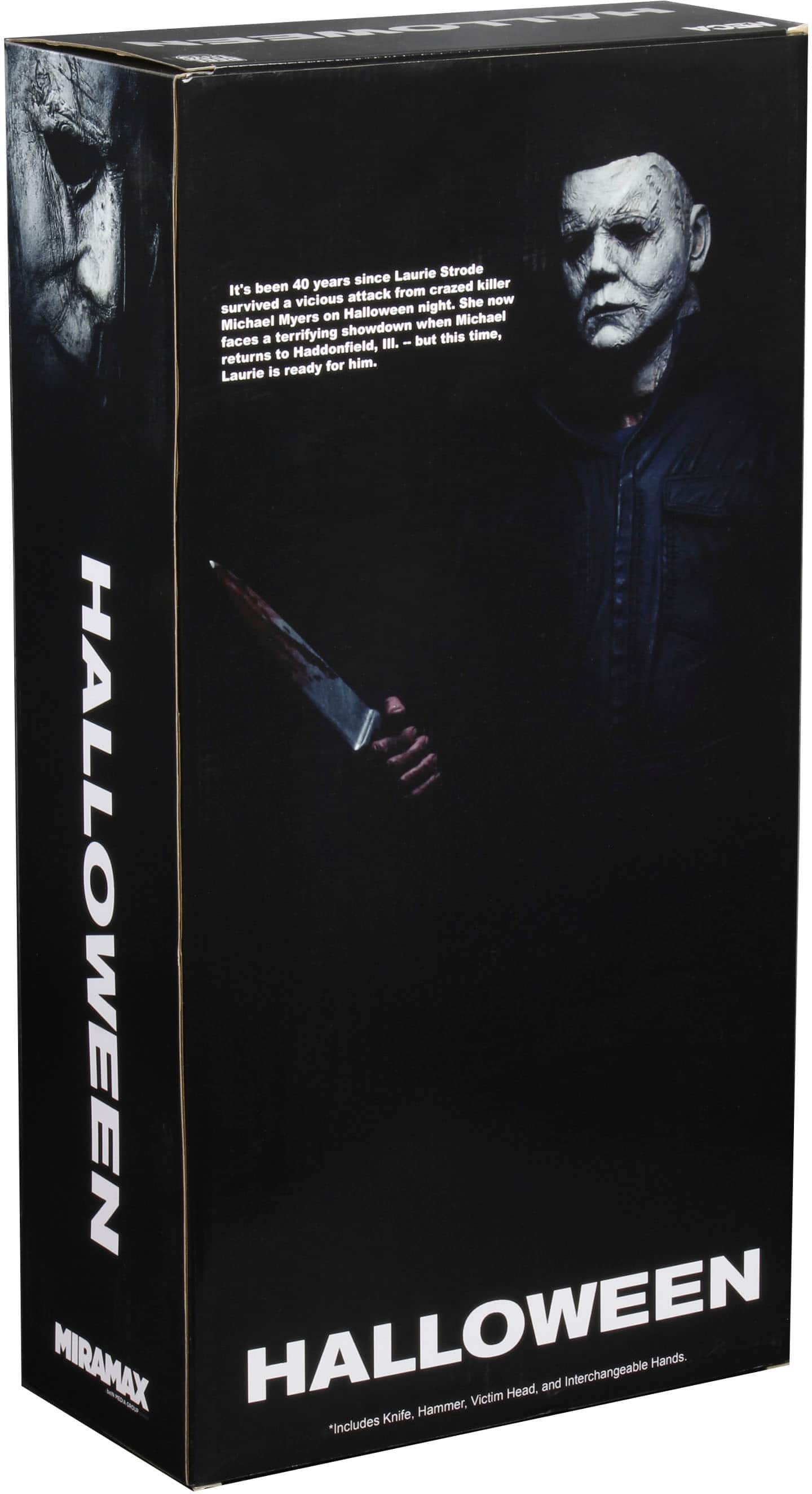Left. NECA - Halloween 1/4 Scale Action Figure - Michael Myers.