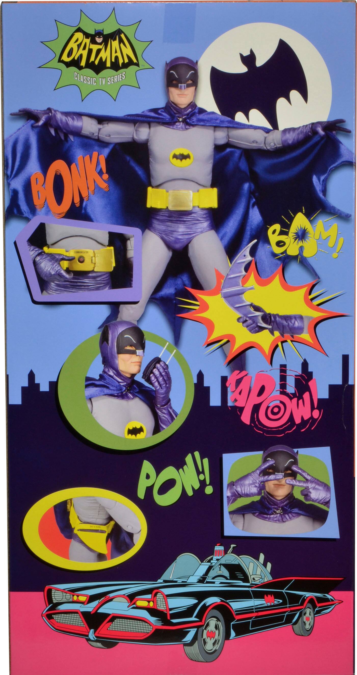 Left. NECA - Batman 18" Scale Action Figure - 1966 (Adam West TV).