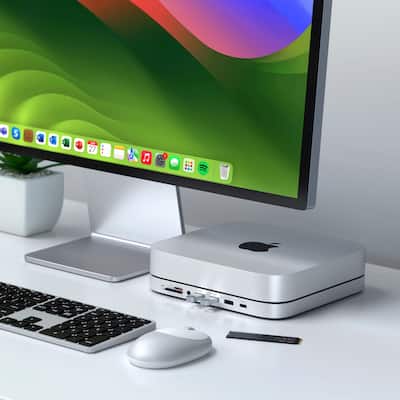 Satechi Stand & Hub For Mac Mini / Studio With NVMe SSD Enclosure Satechi Stand & Hub For Mac Mini / Studio With NVMe SSD Enclosure