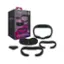 Left. Hyperkin - Facial Interface and PU Leather Gasket Set for Oculus Quest - Black.