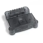 Front. Hyperkin - RetroN S64 Console Dock for Nintendo Switch - Smoke Gray.