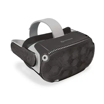 Front. Hyperkin - Headset and Strap Arm Protective Shells for Oculus Quest 2 - Cool Gray.