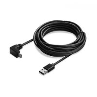 Hyperkin - 16' PC Cable for Oculus Quest/Oculus Quest 2 - Black - Front_Zoom