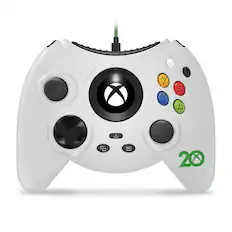 Front. Hyperkin - Duke - Wired Controller for Xbox Series X/S/Xbox One/Windows 10 - White.