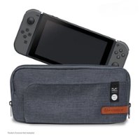 Hyperkin - Voyager Carrying Case for Nintendo Switch/Nintendo Switch Lite - Gray - Front_Zoom