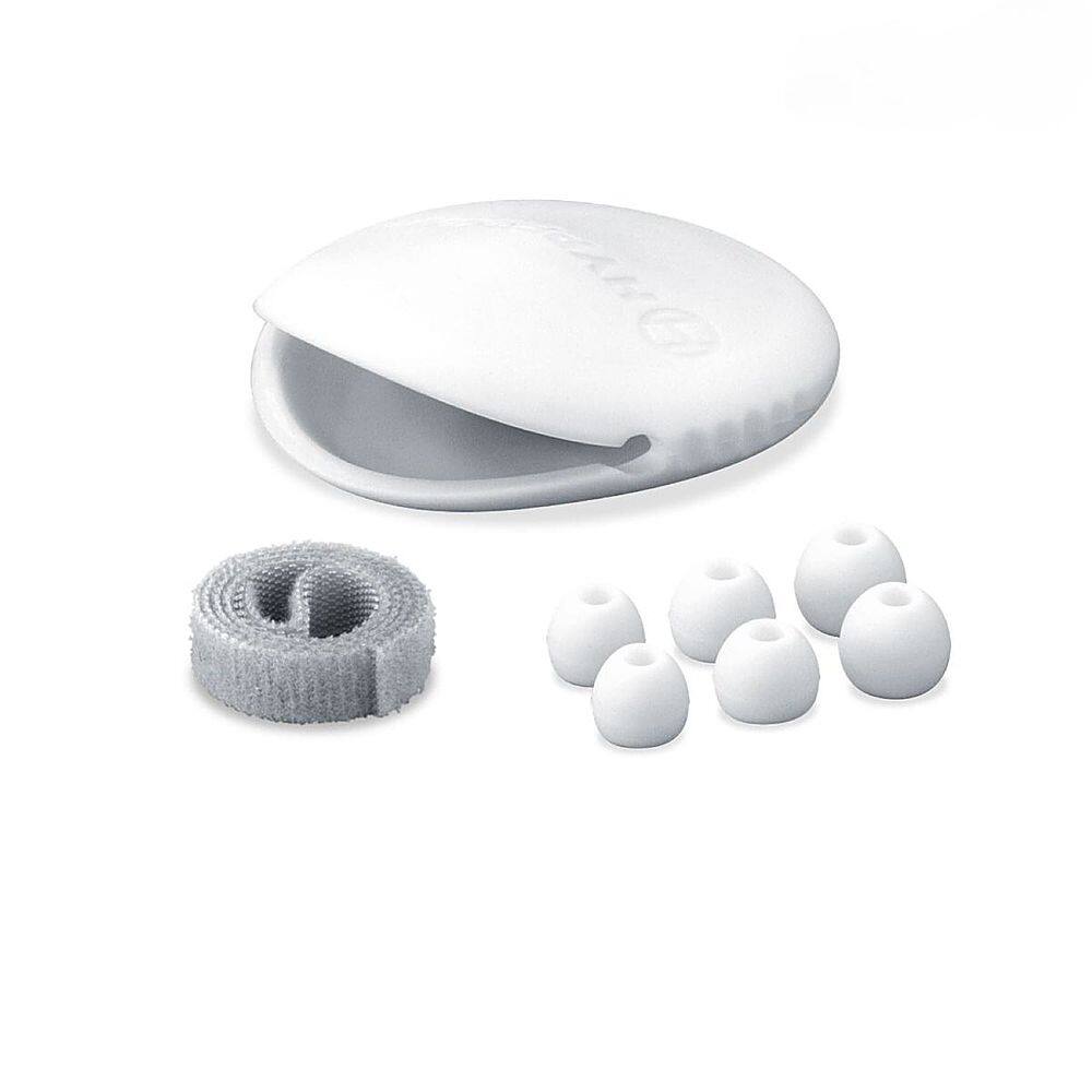 Angle. Hyperkin - Earbuds with Travel Case for Oculus Quest/Quest 2 - Gray.