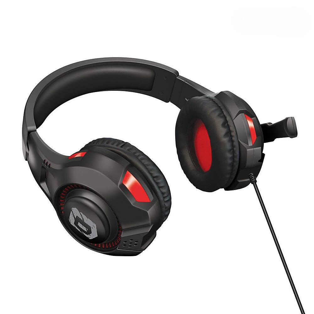 Angle. Hyperkin - Armor3 - SoundTac Universal Gaming Headset - Red.