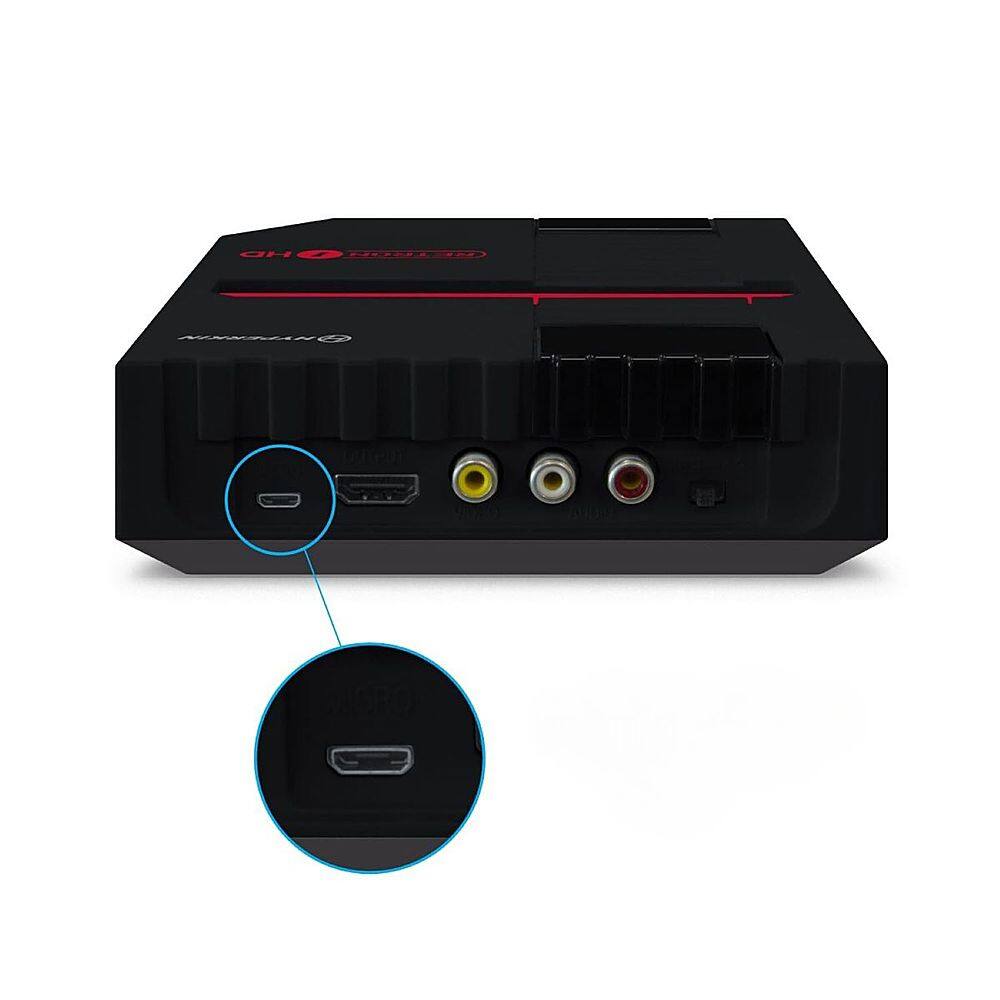 Left. Hyperkin - RetroN 1 HD Gaming Console for NES - Black.