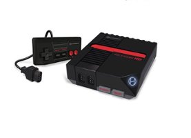 Hyperkin - RetroN 1 HD Gaming Console for NES - Black - Front_Zoom