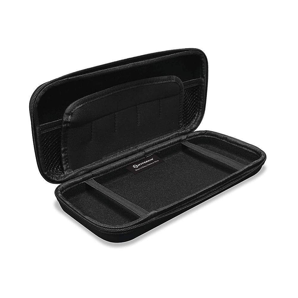 Angle. Hyperkin - EVA Hard Shell Carrying Case for Nintendo Switch - Black.