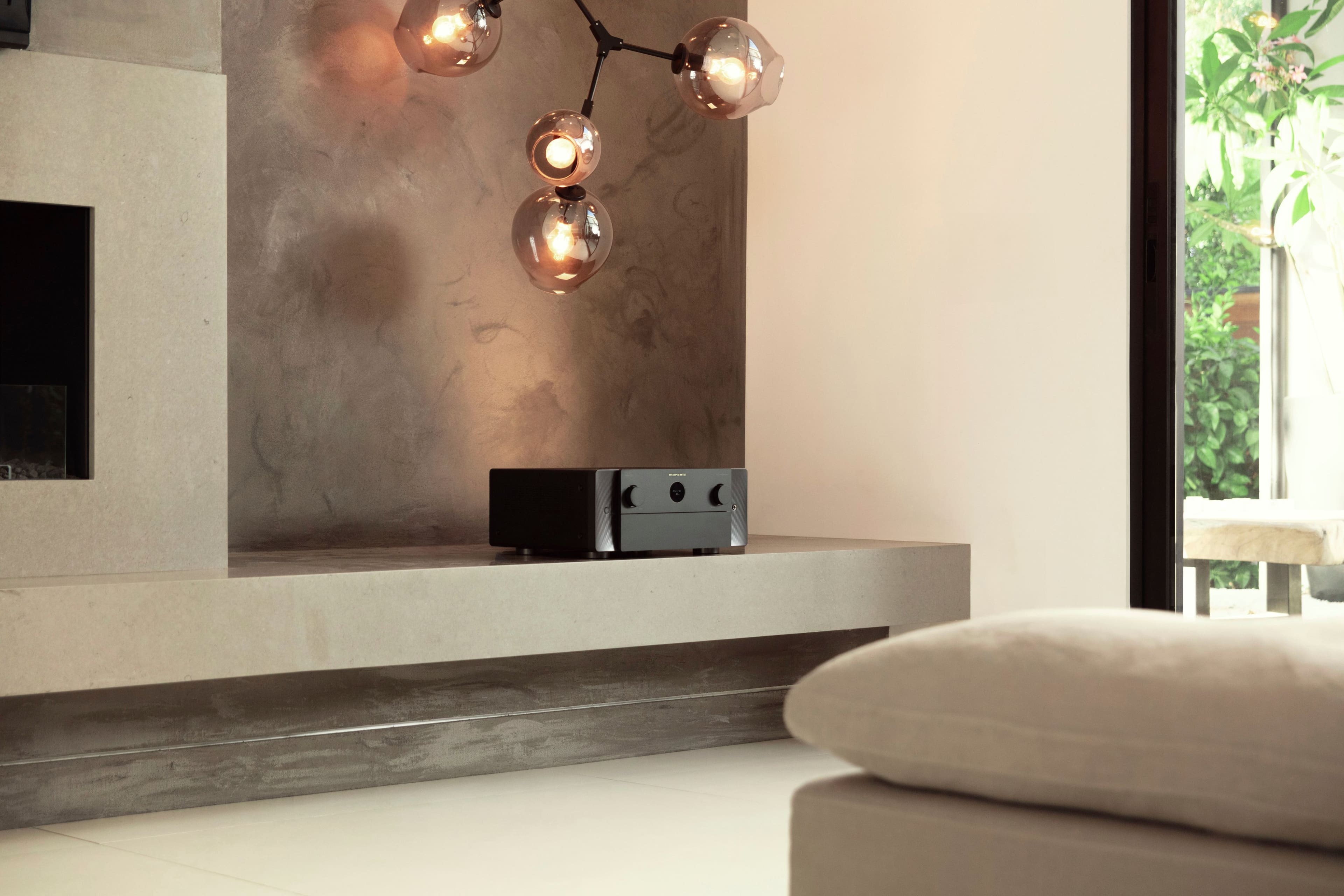 Alt View 12. Marantz - Cinema 30 140W 11.4-Ch. Bluetooth Capable with HEOS 8K Ultra HD A/V Home Theater Receiver with Alexa - Black.