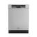 Front. Thor Kitchen - 24 Inch Built-in Front Control Dishwasher - Stainless Steel.