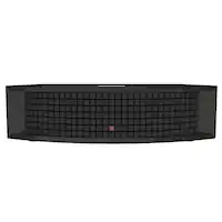 JBL - L42ms Hi-Res 200W Powered Loudspeaker (Each) - Black Walnut - Front_Zoom